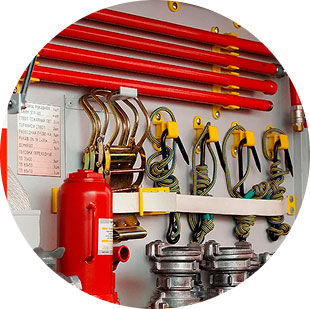 Склад хранения пожарного оборудования